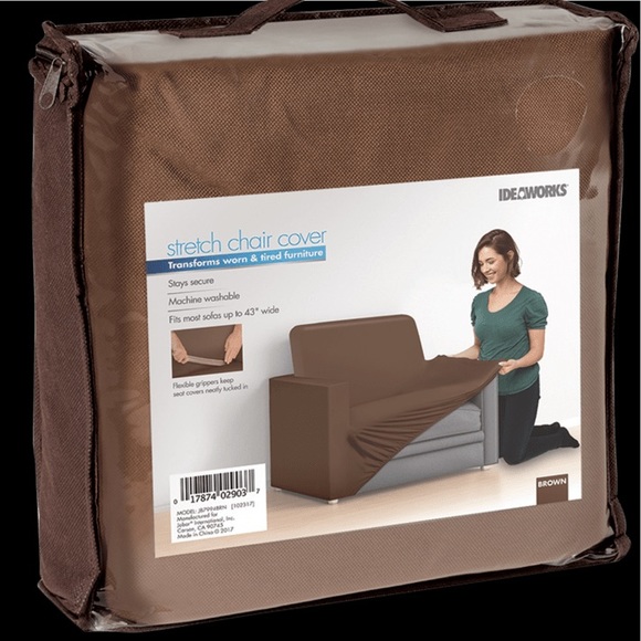 Ideaworks Chair Cover, 92% polyester, 8% spandex - Picture 2 of 5